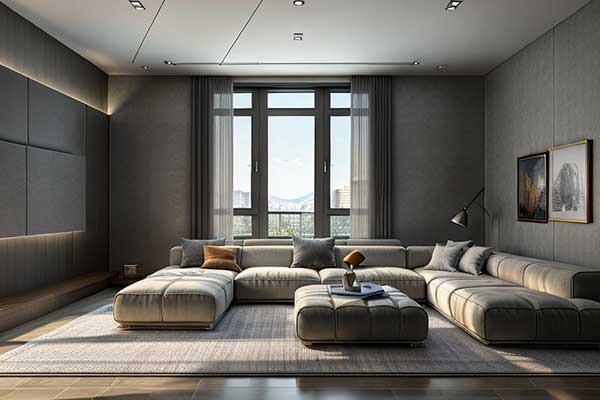 Outram Club interior design